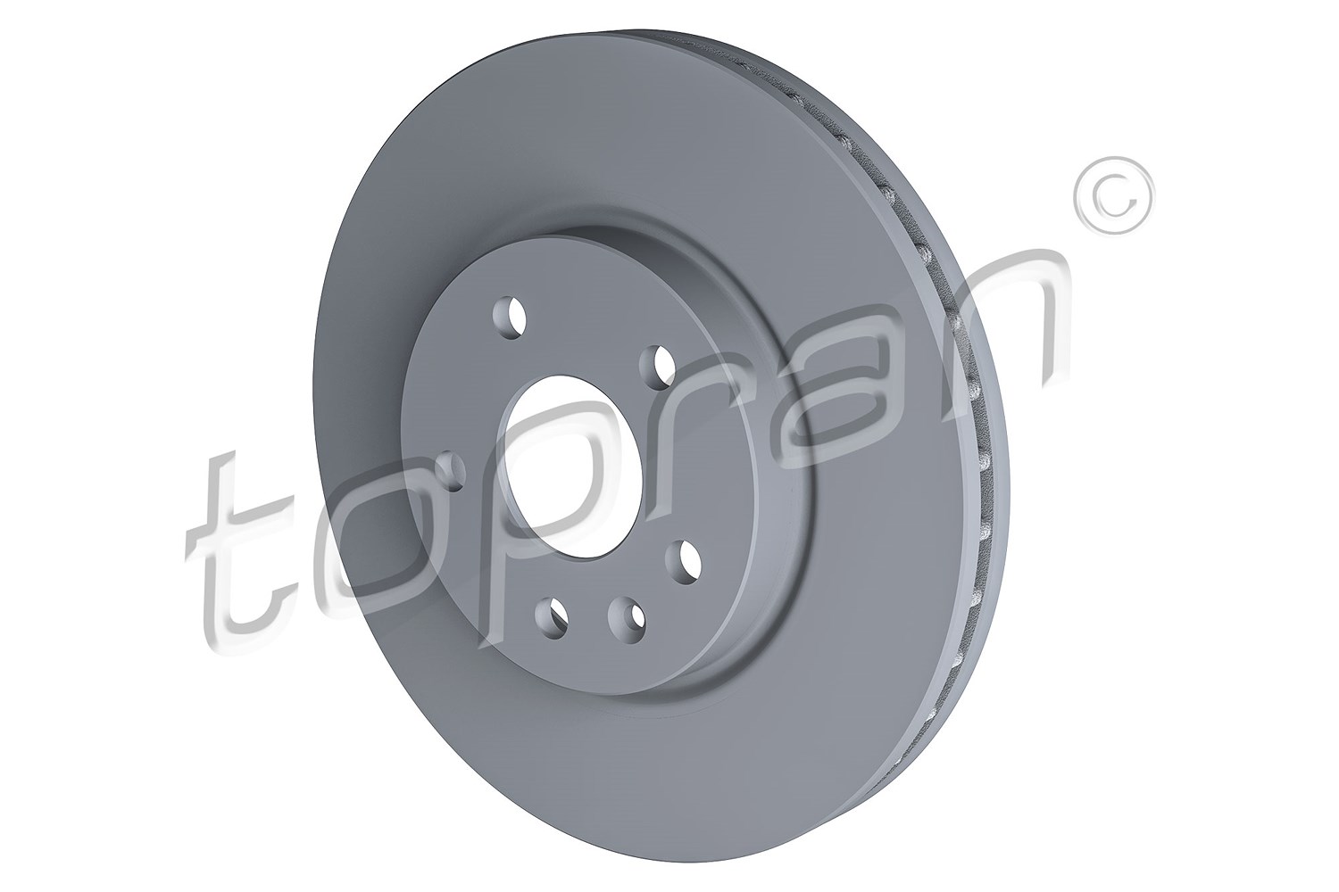 Topran Bremsscheibe Vorderachse Belüftet [Hersteller-Nr. 207981] für Vauxhall, Chevrolet, Opel