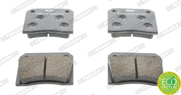 Ferodo Bremsbelagsatz, Scheibenbremse [Hersteller-Nr. FDB815] für Tvr, Daimler, Jaguar, Jensen, Maserati, Aston Martin, Ac, Lamborghini, Bristol, Peug