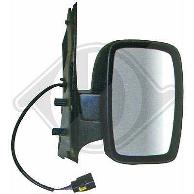 Diederichs Außenspiegel [Hersteller-Nr. 3497124] für Fiat, Citroën, Peugeot