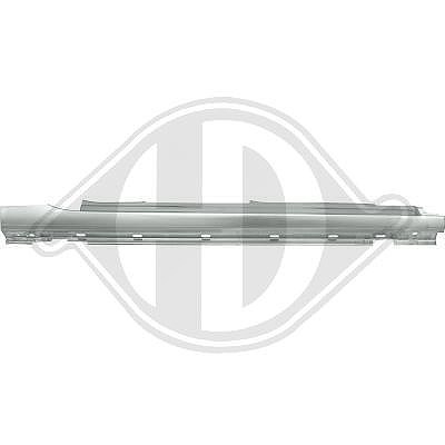 Diederichs Einstiegblech [Hersteller-Nr. 9327242] für Vauxhall, Opel