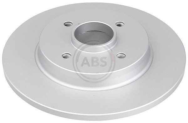 A.b.s. 1x Bremsscheibe Hinten Voll ohne Radlager [Hersteller-Nr. 17835] für Peugeot, Ds, Citroën