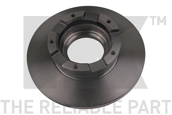 Nk 1x Bremsscheibe Hinterachse Voll [Hersteller-Nr. 202597] für Ford