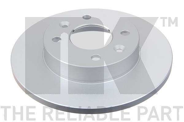 Nk 1x Bremsscheibe [Hersteller-Nr. 313908] für Dacia, Renault