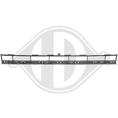 Diederichs Lüftungsgitter, Stoßfänger [Hersteller-Nr. 1033145] für Audi