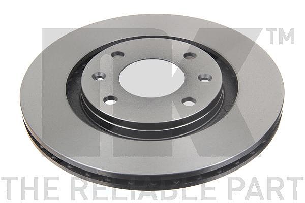 Nk Bremsscheibe Vorderachse Belüftet [Hersteller-Nr. 209915] für Peugeot, Citroën