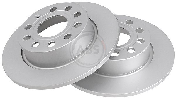 A.b.s. Bremsscheibe Hinterachse Voll [Hersteller-Nr. 17520] für Audi, Seat, Skoda, VW