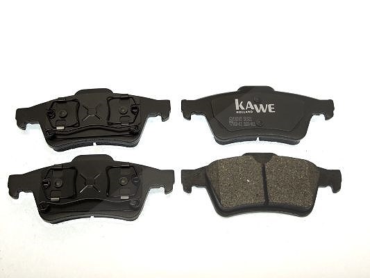 Kawe Bremsbelagsatz, Scheibenbremse [Hersteller-Nr. 810065] für Citroën, Ford, Saab, Jaguar, Vauxhall, Mazda, Renault, Opel, Volvo, Nissan
