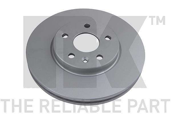 Nk 1x Bremsscheibe Vorderachse Belüftet [Hersteller-Nr. 315013] für Chevrolet, Vauxhall, Opel