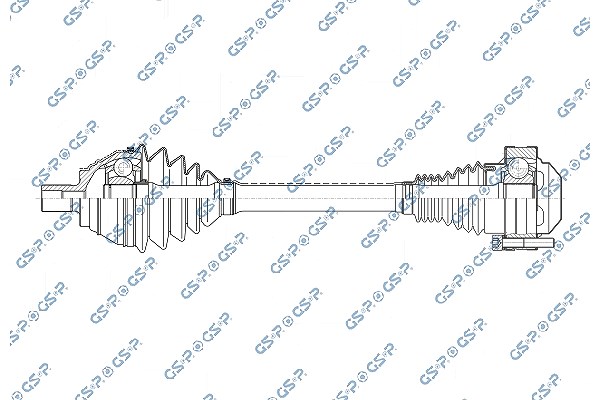 Gsp Antriebswelle [Hersteller-Nr. 261100OL] für Audi, Skoda, Cupra, Seat, VW