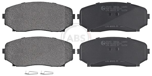 A.b.s. Bremsbelagsatz, Scheibenbremse [Hersteller-Nr. 37643] für Ford Usa, Mitsubishi, Mazda