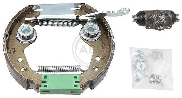 A.b.s. Bremsbackensatz [Hersteller-Nr. 111434] für Autobianchi, Fiat, Lancia, Seat, Abarth, Innocenti