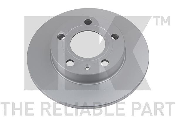 Nk 1x Bremsscheibe [Hersteller-Nr. 314778] für Audi, Seat