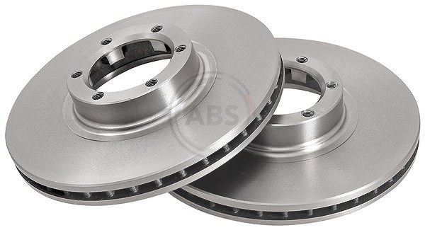 A.b.s. Bremsscheibe Vorderachse Belüftet [Hersteller-Nr. 15106] für Vauxhall, Opel, Renault