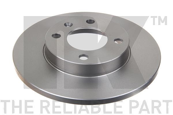 Nk Bremsscheibe Vorderachse Voll [Hersteller-Nr. 209933] für Audi, VW, Seat