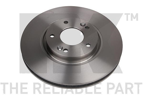 Nk Bremsscheibe Vorderachse Belüftet [Hersteller-Nr. 203433] für Hyundai, Kia