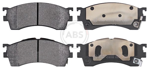 A.b.s. Bremsbelagsatz, Scheibenbremse [Hersteller-Nr. 37187] für Ford Usa, Mazda