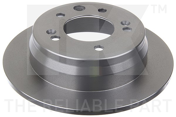 Nk Bremsscheibe Hinterachse Voll [Hersteller-Nr. 203527] für Kia, Hyundai
