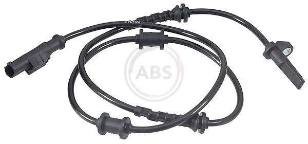 A.b.s. Sensor, Raddrehzahl [Hersteller-Nr. 30662] für Opel, Peugeot, Fiat, Citroën, Vauxhall