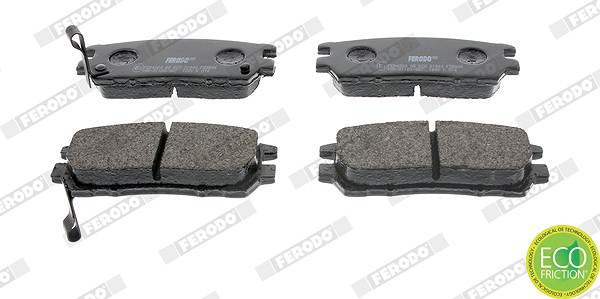 Ferodo Bremsbelagsatz, Scheibenbremse [Hersteller-Nr. FDB804] für Mitsubishi