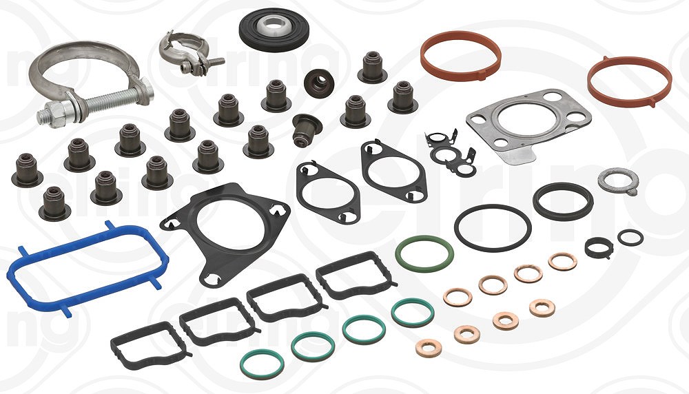 Elring Dichtungssatz, Zylinderkopf [Hersteller-Nr. 967.050] für Ds, Toyota, Opel, Citroën, Vauxhall, Peugeot, Fiat, Ford