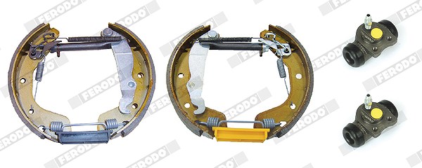Ferodo Bremsbackensatz [Hersteller-Nr. FMK223] für Opel, Vauxhall, Chevrolet