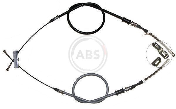 A.b.s. Seilzug, Feststellbremse [Hersteller-Nr. K11285] für Vauxhall, Opel