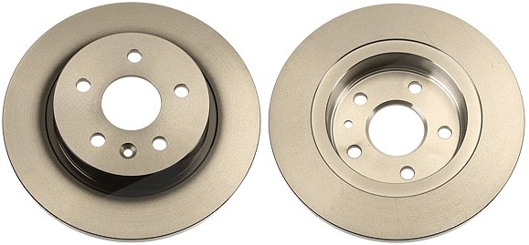 Trw Bremsscheibe Hinterachse Voll [Hersteller-Nr. DF6340] für Vauxhall, Chevrolet, Opel
