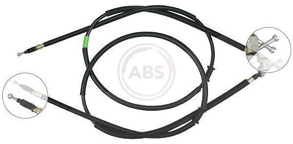 A.b.s. Seilzug, Feststellbremse [Hersteller-Nr. K12815] für Opel, Vauxhall