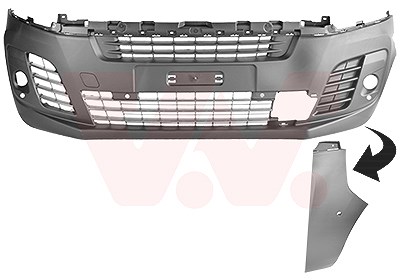 Van Wezel Stoßfänger [Hersteller-Nr. 0944577] für Opel, Fiat, Citroën, Peugeot
