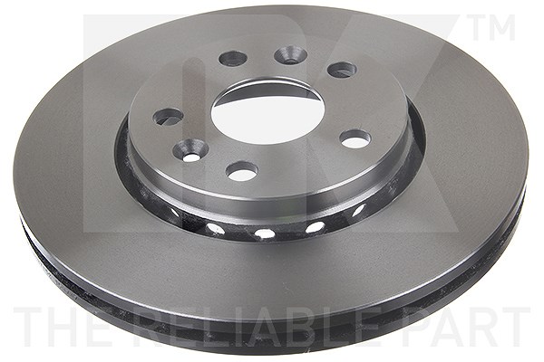 Nk Bremsscheibe Vorderachse belüftet [Hersteller-Nr. 203974] für Mercedes-Benz, Renault, Nissan