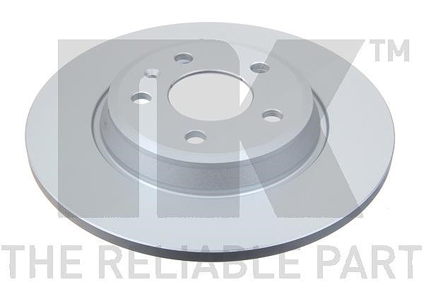 Nk Bremsscheibe Hinterachse Voll [Hersteller-Nr. 3147129] für Audi