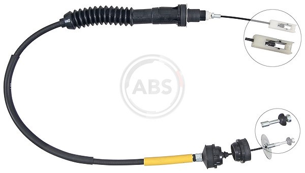 A.b.s. Seilzug, Kupplungsbetätigung [Hersteller-Nr. K27003] für Peugeot, Fiat, Citroën, Lancia