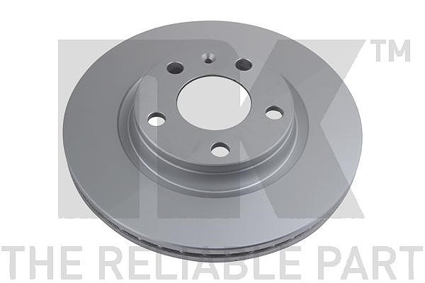 Nk 1x Bremsscheibe [Hersteller-Nr. 314762] für VW, Audi, Seat
