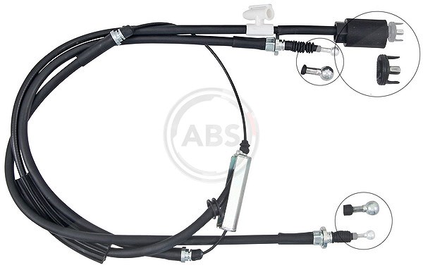 A.b.s. Seilzug, Feststellbremse [Hersteller-Nr. K19946] für Opel, Vauxhall