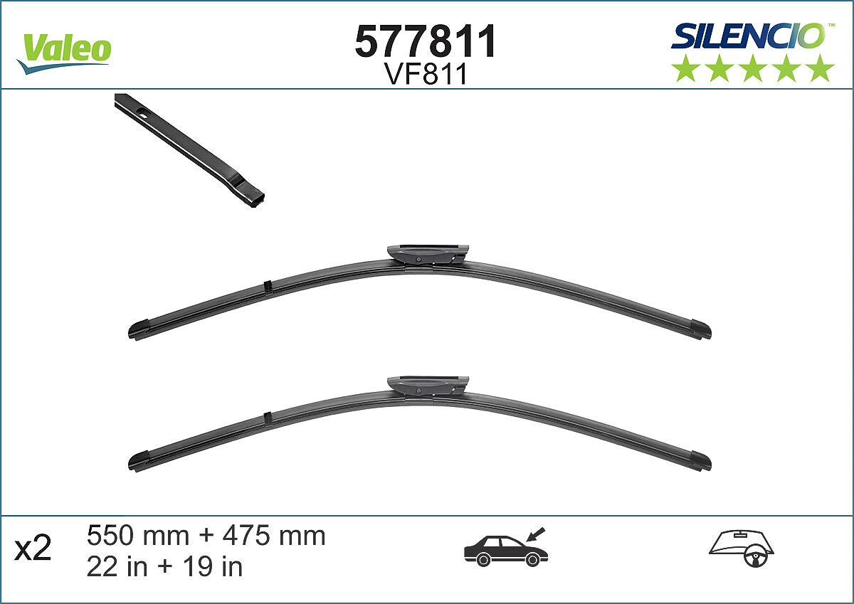 Valeo Wischblatt [Hersteller-Nr. 577811] für Dacia, Renault