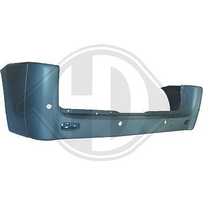 Diederichs Stoßfänger [Hersteller-Nr. 3497157] für Citroën, Peugeot, Fiat