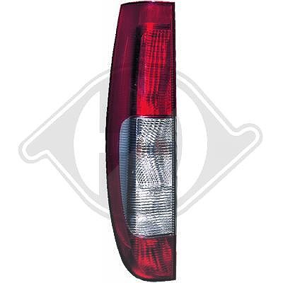 Diederichs Heckleuchte [Hersteller-Nr. 1666092] für Mercedes-Benz