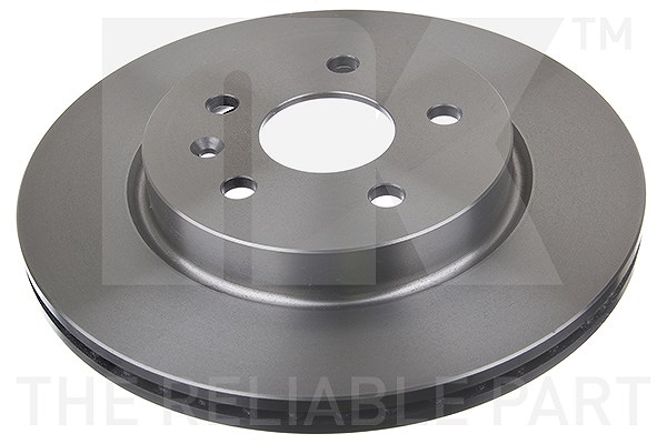 Nk Bremsscheibe Hinterachse Belüftet [Hersteller-Nr. 203670] für Vauxhall, Saab, Opel, Chevrolet