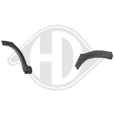 Diederichs Kotflügel [Hersteller-Nr. 9222131] für Ford