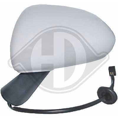 Diederichs Außenspiegel [Hersteller-Nr. 1814225] für Opel