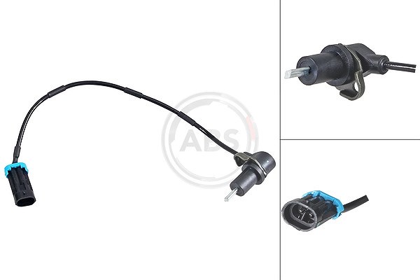 A.b.s. Sensor, Raddrehzahl [Hersteller-Nr. 31589] für Daewoo, Chevrolet