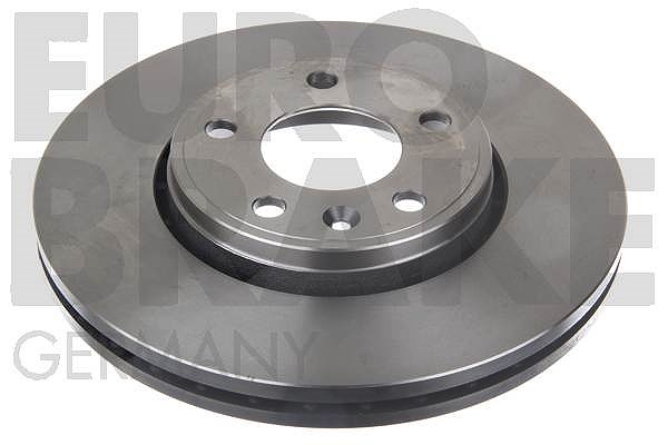 Eurobrake 1x Bremsscheibe vorne BELÜFTET [Hersteller-Nr. 5815203639] für Nissan, Renault, Vauxhall, Opel