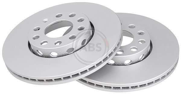 A.b.s. Bremsscheibe Vorderachse Belüftet [Hersteller-Nr. 16098] für Seat, Audi, Skoda, VW