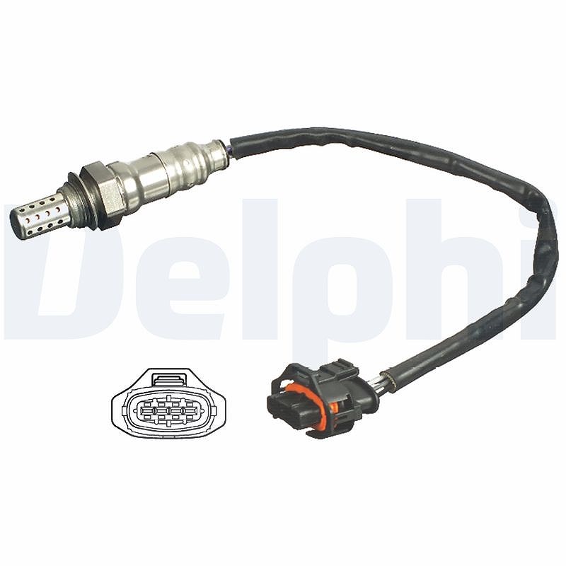 Delphi Lambdasonde [Hersteller-Nr. ES20427-12B1] für Vauxhall, Opel