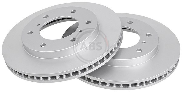 A.b.s. Bremsscheibe Vorderachse Belüftet [Hersteller-Nr. 17118] für Mitsubishi