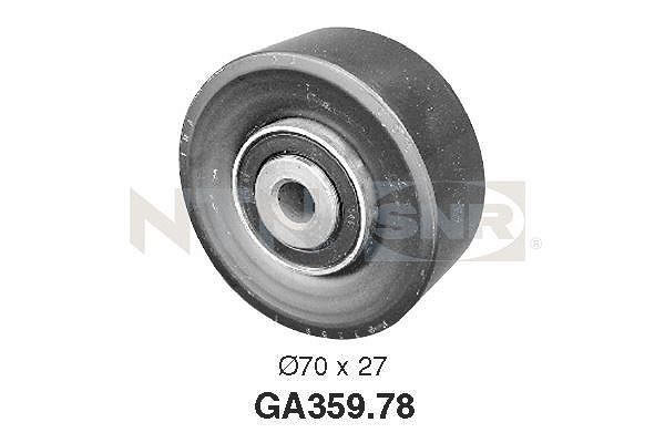 Snr Spannrolle, Keilrippenriemen [Hersteller-Nr. GA359.78] für Citroën, Peugeot