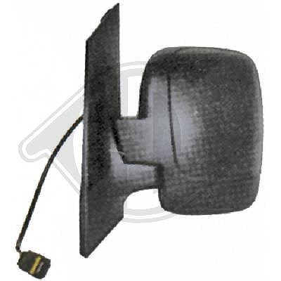 Diederichs Außenspiegel [Hersteller-Nr. 3497625] für Citroën, Peugeot, Fiat