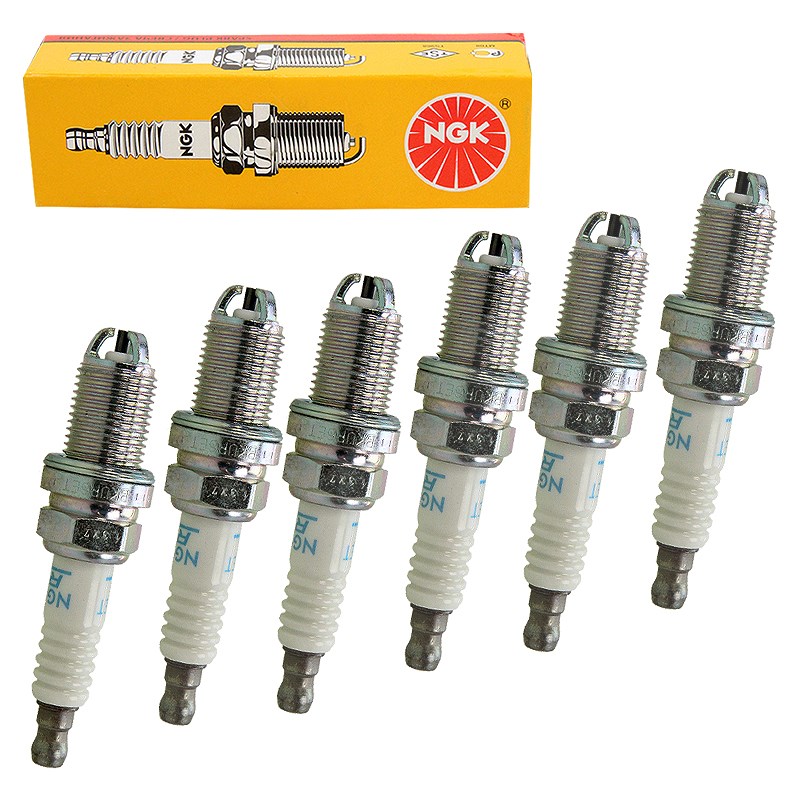 Ngk 6x Zündkerze [Hersteller-Nr. 2397] für Audi