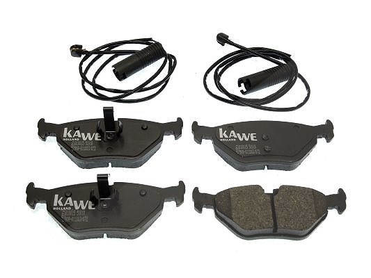 Kawe Bremsbelagsatz, Scheibenbremse [Hersteller-Nr. 810015] für Mg, BMW, Rover, Saab
