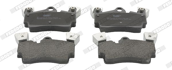 Ferodo Bremsbelagsatz, Scheibenbremse [Hersteller-Nr. FDB1835] für Porsche, Audi